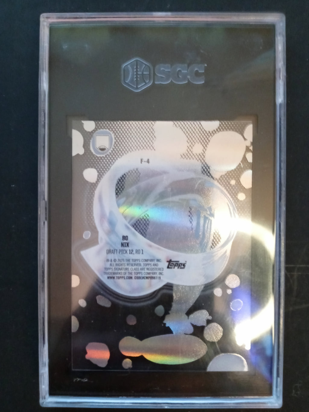 Bo Nix Fluidity SGC MINT 9